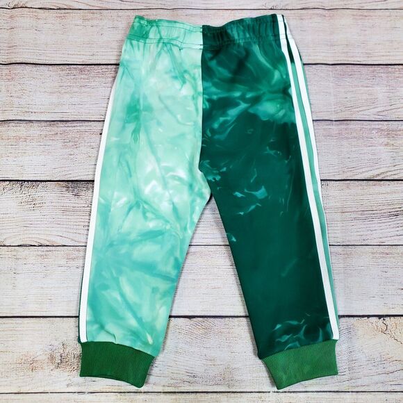 Adidas Pharrell Williams Human Race Tie Dye Green Joggers Kids Unisex Size 18M - Picture 5 of 8